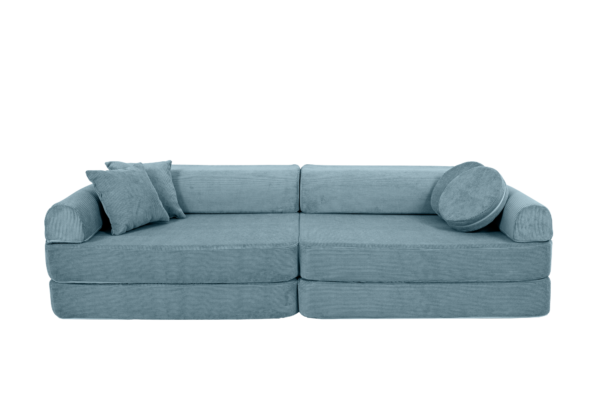 Modular Sofa for Kids - Slimcord Corduroy Turquise - Image 3